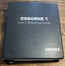 Rare 1981 Osborne 1 Computer User Reference Guide In Original Binder picture
