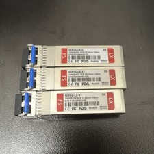 FS SFP1G-LX-31 1000BASE-LX SFP 1310nm 10km Module Lot of 3 picture