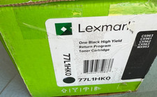 Lexmark 77L1HK0 Black High Capacity Toner Cartridge - Genuine OEM - Open Box picture