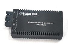 Black Box LGC010A-R2 Gigabit Ethernet Media Converter 1000-Mbps 850nm, 0.3km, SC picture