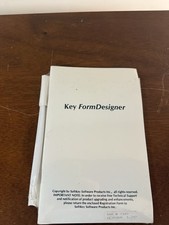 Key Form Designer Plus Computer Floppy Disk Brand New picture