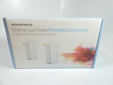 Monoprice Ethernet Over Power Adapter - Powerline 200M Ethernet Bridge picture