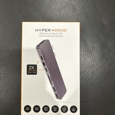HyperDrive PRO 8-in-2 USB-C Hub Adapter for MacBook Pro Air HDMI 100W PD USB A picture