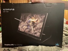 Huion Kamvas 20 Gt-191 V2 19.5 Inch Drawing Tablet HD Screen 8192 Battery Pen picture