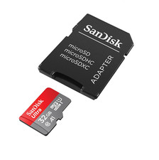 SanDisk Ultra microSDHC memory card + SD adapter, SDSQUA4-032G-GN6MA picture