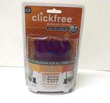 Purple Clickfree C2 320GB External Backup Hard Drive Automatic USB Plug & Play picture