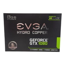 EVGA GeForce GTX 1080 Hydro Copper 8GB GDDR5X Graphics Card VR Ready PCIe Gaming picture