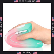 Wireless Ergonomic Vertical Mouse with Adjustable DPI and Quiet Clicks picture