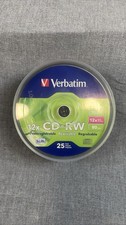 Verbatim CD-RW 25-Pack 700MB 80 Min 12X Rewritable Discs Spindle picture