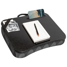 LapGear Designer Lap Desk Gray Argyle picture
