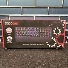 Deco Gear Mechanical Gaming Keyboard RGB Back Lighting Anti-Ghosting Black picture