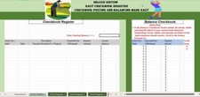 Checkbook Register Excel Spreadsheet, For PC or Android + FREE Budget Template picture