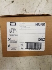 *NEW BOX OF 10  HUBBELL HBL5ER XCELERATOR, HXJ UNIVERSAL WIRING RED picture