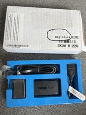 magicJack HOME VoIP Phone Adapter Black Ethernet/USB Voicemail Call Blocking picture
