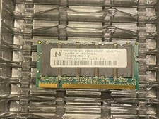 Micron 512MB PC2100E DDR 266 CL2.5 ECC Unbuffered SODIMM MT9VDDT6472HG-265D2 picture