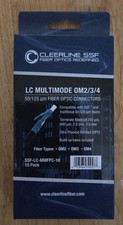 CleerLine SSF-LC-MMFPC-10 (10 pack) OM2/3/4  50/125 Fibre Optic picture