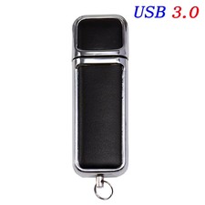 USB 3.0 Metal Flash Drive 128GB White Memory Stick with Free Custom Logo picture