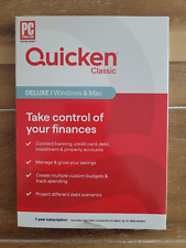 Quicken Classic Deluxe Personal Finance  1-Year Subscription (Windows/Mac) 2145 picture