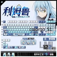 That Time I Got Reincarnated as a Slime Anime Rimuru PBT Keyboard Keycaps Gifts picture