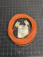 10m / 32ft AMP Fiber Optic C/A SC-SC Duplex Patch Cord - New picture