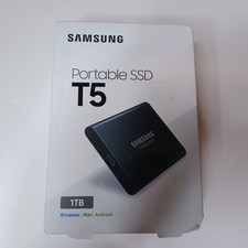 Samsung T5 Portable SSD - 1TB - USB 3.1 External SSD (MU-PA1T0B/AM) *3 HOURS ON* picture