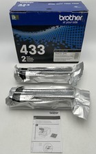 Brother TN433 Black High Yield Toner 2PK picture