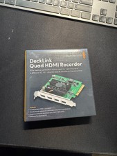 Blackmagic Design DeckLink Quad HDMI Recorder 4K PCIe Capture Card New Sealed picture