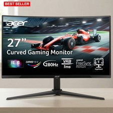 Curved Gaming Monitor 27 In FHD 1920x1080 280Hz Zero Frame Adaptive Sync Design picture