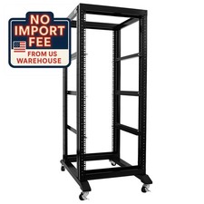 New 27U 4 Post Open Frame Server Open Rack 24