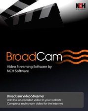BroadCam Video Streaming Server , Broadcast Internet Video / Stream video picture