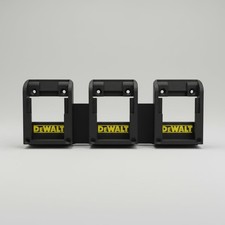 DeWalt Battery Holder 3D Printed Tool Organizer Holds 3 Batteries picture