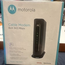 Motorola MB7220 DOCSIS 3.0 Cable Modem 343 Mbps Ethernet Xfinity Spectrum picture
