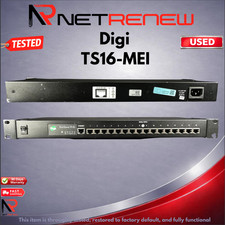 Digi PortServer TS 16 MEI  Terminal Server 16 Port Tested picture