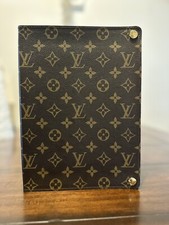 LOUIS VUITTON iPad Cover / Tablet Case Brown Monogram LV Canvas AUTHENTIC picture