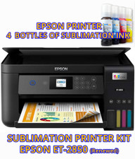 EcoTank Sublimation Printer Bundle: Printer with Sublimation Ink, Paper, Renew B picture