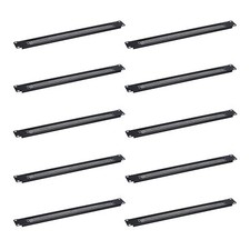 RackPath 1U Blank Rack Mount Panel Spacer with Venting (10 Pack) for 19in Ser... picture