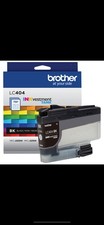 Brother LC404 BK Black INKvestment New Sealed No Box picture