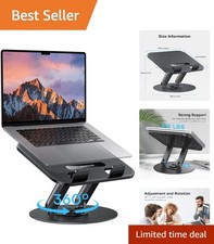 Versatile Laptop Stand with 360° Base, Ideal for Collaboration and Portability picture