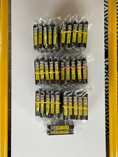 Lots of 32 Yellow Epson #252 Standard Yellow Ink Cartridge Genuine # 252 picture