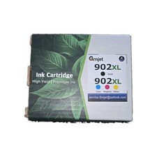902XL  INK CARTRIDGES  (4pk)  Black & 902  Color For OfficeJet picture