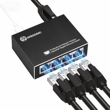 Mini 5-Port Gigabit Ethernet Switch, USB-C Powered, Plug & Play | 10/100/1000... picture