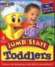 JumpStart Toddlers Deluxe PC MAC CD learn ABC count match shapes letters numbers picture