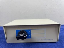 KNTK BNC 2 Way Data Transfer Switch Box Rotary Type for CCTV DVR Display Monitor picture