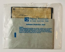 Digital Research DR-DOS 6.0 (1991) 5.25” Floppy Disk Set Startup + ViewMAX VTG picture