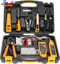 InstallerParts Professional Network Tool Kit 15 In 1 - RJ45 Crimper Tool Cat NEW picture