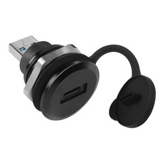 USB C Adapter - USB 3.0 Male to USB C Female Circular Connector - 5Gbps Data ... picture