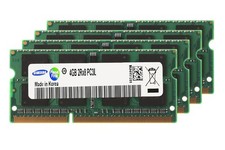 Samsung DDR3L 16GB KIT 4x4GB 1600MHz PC3-12800S 1.35V SODIMM Laptop memory RAM picture