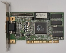 ATI 3D Charger PCI Graphics Card (3D Rage II + DVD, 109-40600-00, 2MB, Retro, 1997) picture