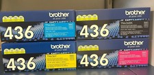 Genuine Brother TN436 Super High Yield Toner Set Black Cyan Magenta Yellow picture