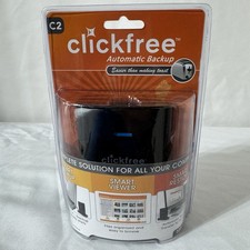 Clickfree C2 Automatic Home Backup Drive 320 GB Windows PC MAC New SEALED picture